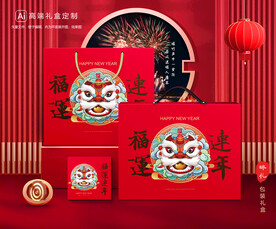 新年包装 年货礼盒