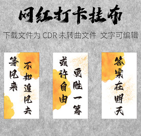 网红挂布户外露营地民宿