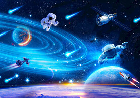 星空宇宙太空天花