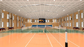 运动馆室内设计案例效果图