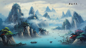 国画意境山水