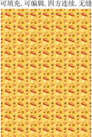 蘑菇 枫叶 秋季树叶背景