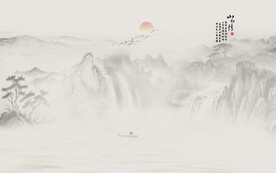 国画山水情
