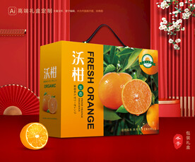 沃柑包装 蜜桔礼盒