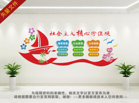 核心价值观文化墙