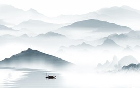 高清 最新中式山水 TIf分层