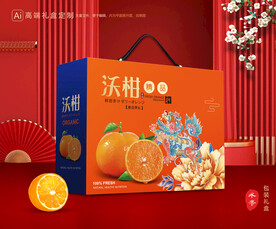 沃柑包装 蜜桔礼盒