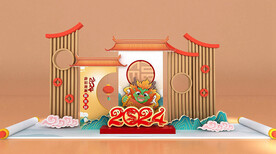 新年美陈2024