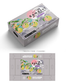 明月苹果包装