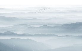 新中式水墨山水图