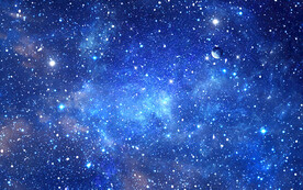 蓝色宇宙星空背景