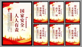 国家安全党建海报