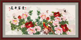 富贵花开牡丹图