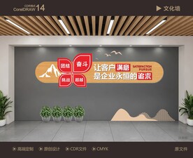 企业励志文化墙