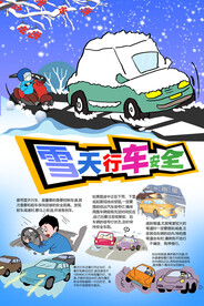 雪天行车安全