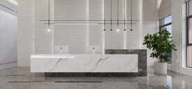 接待前台效果图