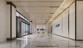 办公大堂效果图