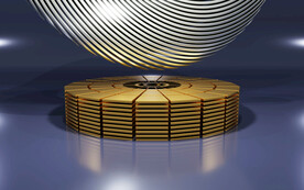 金色抽象立体造型