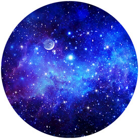 圆形星空天花软膜
