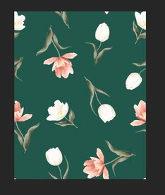 郁金香 数码印花