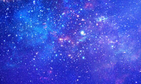 蓝色宇宙星空背景