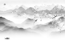 奢雅 高端中式山水 TiF分层