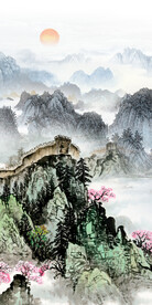 极简 中式新玄关画 TiF分层