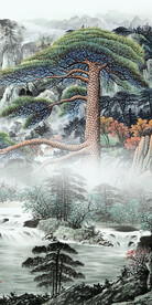 现代 简约新玄关画 TiF分层