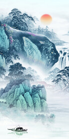 高清 大气中式玄关 Tif分层