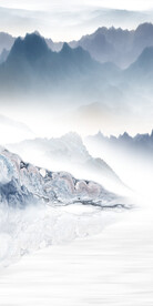 蓝色 最新中式玄关 Tif分层