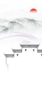 人气 简约中式玄关 Tif分层