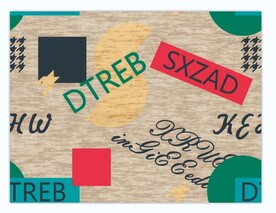 女装 英文 数码印花