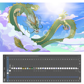 青龙之龙年大吉