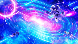 宇航员KTV酒馆背景墙