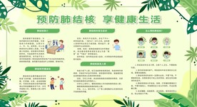 防治肺结核宣传栏