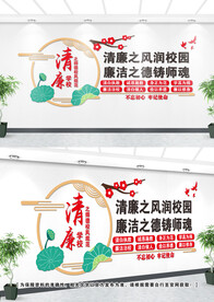 学校廉政文化墙