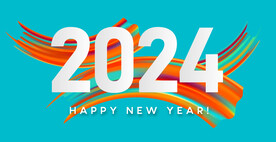 彩色抽象笔象触