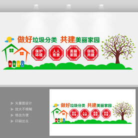 垃圾分类文化墙