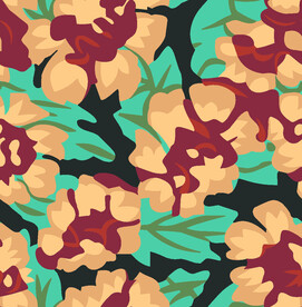 乱花 碎花 数码印花