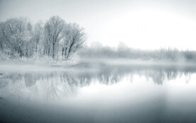 新中式水墨画意境水墨山水