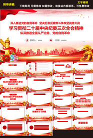 二十届中央纪委三次全会课件