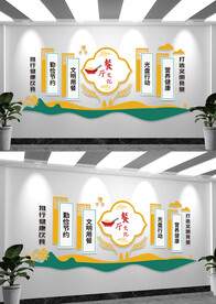 食堂餐饮文化墙