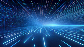 大数据放射线条背景