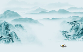 高档 意境最新山水 TIf分层