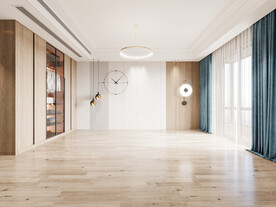 现代极简轻奢卧室背景墙