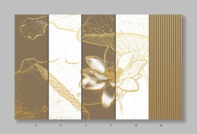 写意新中式装饰画泼墨