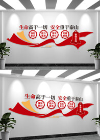 安全生产警钟长鸣文化墙