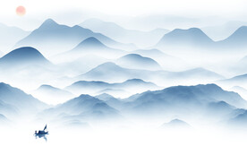 意境 中式新山水画 TiF分层