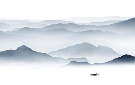 简约 中式新山水画 TiF分层