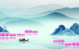 新款 最新轻奢山水 Tif分层